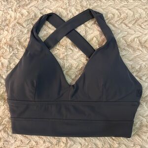 Buffbunny alpha bra in bartsia blue